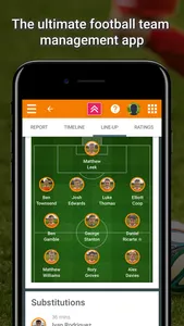 TeamStats - Football Team App screenshot 0
