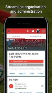 TeamStats - Football Team App screenshot 1