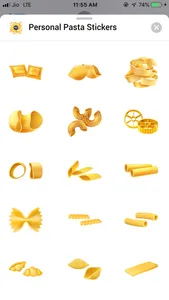 Personal Pasta Stickers screenshot 1