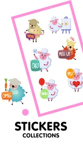 Sheep Love Stickers screenshot 2