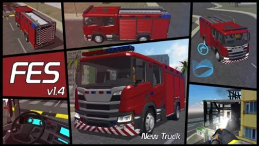 Fire Engine Simulator screenshot 0