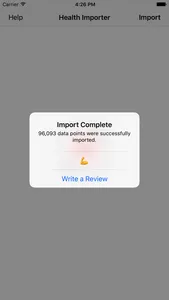 Health CSV Importer screenshot 3