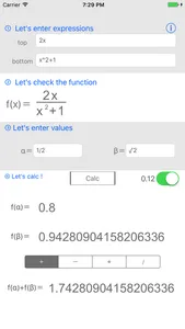 functionCalculator screenshot 1