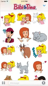 Bibi & Tina Sticker screenshot 1