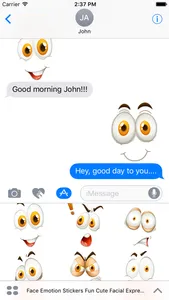 Face Emotion Stickers: Fun Cute Facial Expression screenshot 2