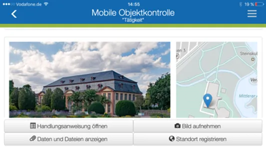Mobile Objektkontrolle screenshot 2