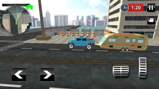 Camper Van Truck Parking: RV Car Trailer Simulator screenshot 0