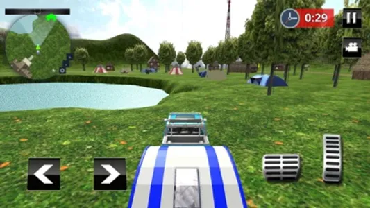 Camper Van Truck Parking: RV Car Trailer Simulator screenshot 2