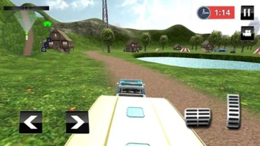 Camper Van Truck Parking: RV Car Trailer Simulator screenshot 3