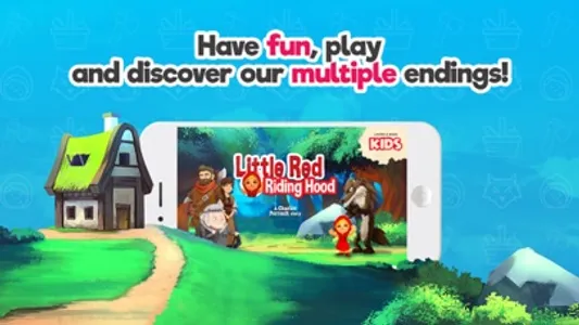 Red Riding Hood Storybook tale screenshot 0