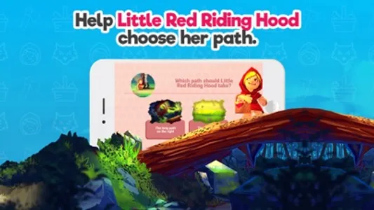 Red Riding Hood Storybook tale screenshot 2