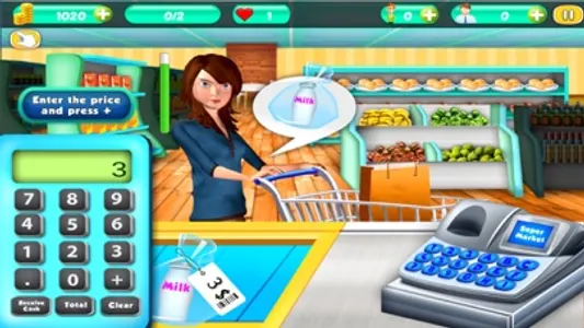 Supermarket Shop Cash Register screenshot 0