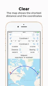 Coordinates Calculator Pro screenshot 1