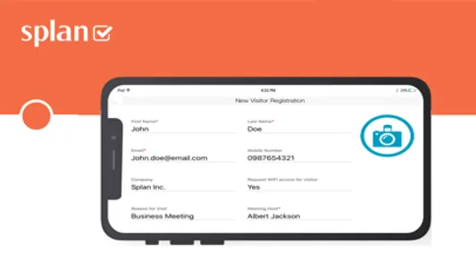 Splan - Visitor Management screenshot 1