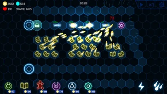 Hex Gem Defense screenshot 3