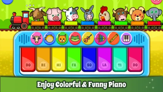 Kids Piano Games & Baby Sounds screenshot 0