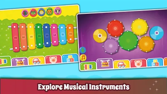 Kids Piano Games & Baby Sounds screenshot 1