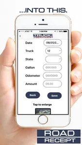 Road Receipts screenshot 2