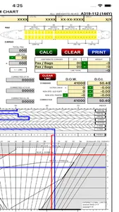 A319 LOADSHEET T&B 144 4z PAX screenshot 2