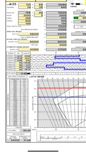 A319 LOADSHEET T&B 144 4z PAX screenshot 3