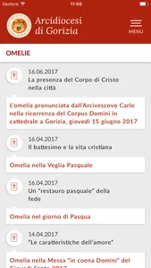 Arcidiocesi di Gorizia screenshot 2