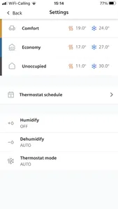 Siemens Smart Thermostat RDS screenshot 5