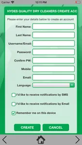 Hydes Quality Dry Cleaners screenshot 1