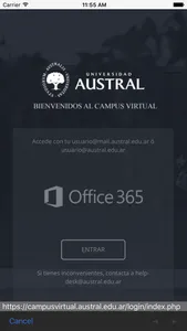 Campus Virtual Univ. Austral screenshot 0