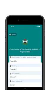 Nigerian Constitution 1999 screenshot 0