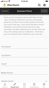 Phos Community Church screenshot 1