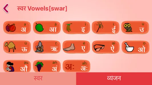Hindi_Aksharmala screenshot 2