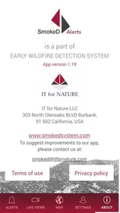 SmokeD Alerts screenshot 0