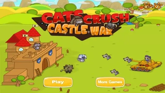 Cats Crash:Castle War screenshot 0