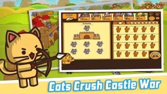 Cats Crash:Castle War screenshot 2