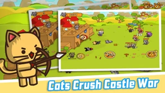 Cats Crash:Castle War screenshot 3