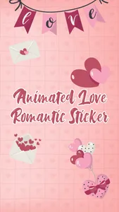 Animated Love Romantic Sticker screenshot 0