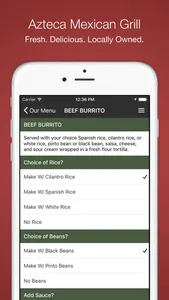 Azteca Mexican Grill - Order screenshot 2