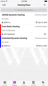 NetDomains screenshot 2