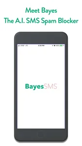 Bayes SMS screenshot 0