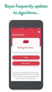 Bayes SMS screenshot 1