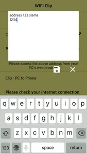 WIFI Clip - Send Clipboard screenshot 2