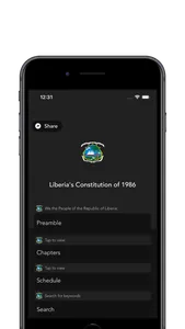 Liberia's Constitution screenshot 3