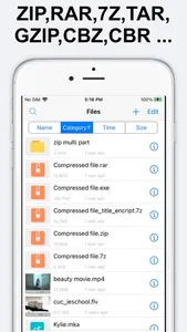 Unzip - zip file opener screenshot 0