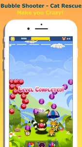 Bubble Shooter - Cat Rescue screenshot 2