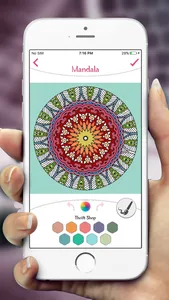 Mandala Coloring Book Pages screenshot 3