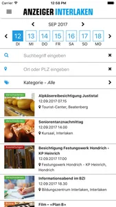 Anzeiger Interlaken screenshot 1