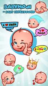 Babymoji - Baby Expressions screenshot 0