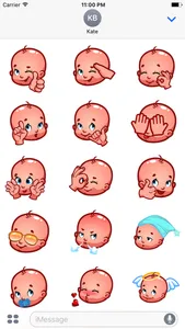 Babymoji - Baby Expressions screenshot 1