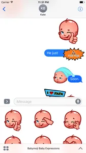 Babymoji - Baby Expressions screenshot 3