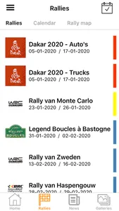 Rally Results screenshot 4